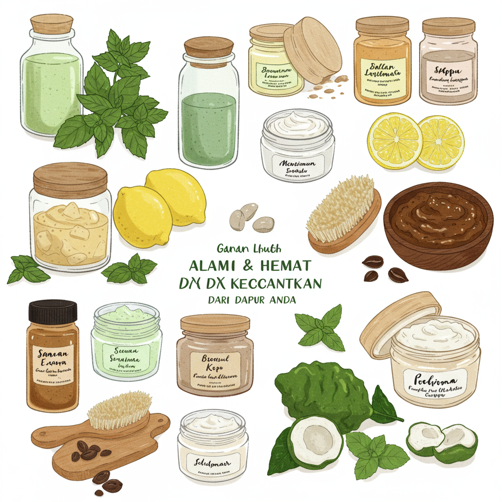 Cantik Alami & Hemat: Panduan Lengkap DIY Kecantikan dari Dapur Anda