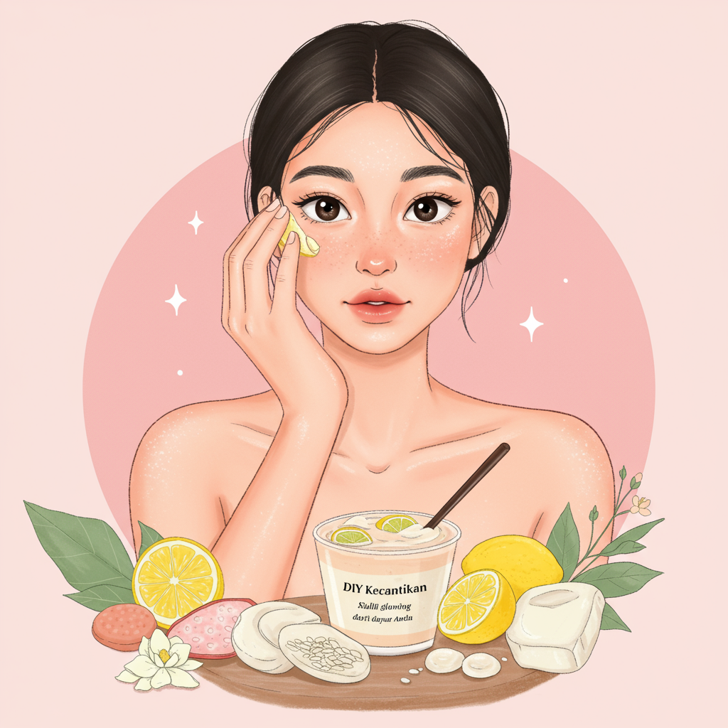 DIY Kecantikan: Rahasia Kulit Glowing dengan Bahan Alami dari Dapur Anda