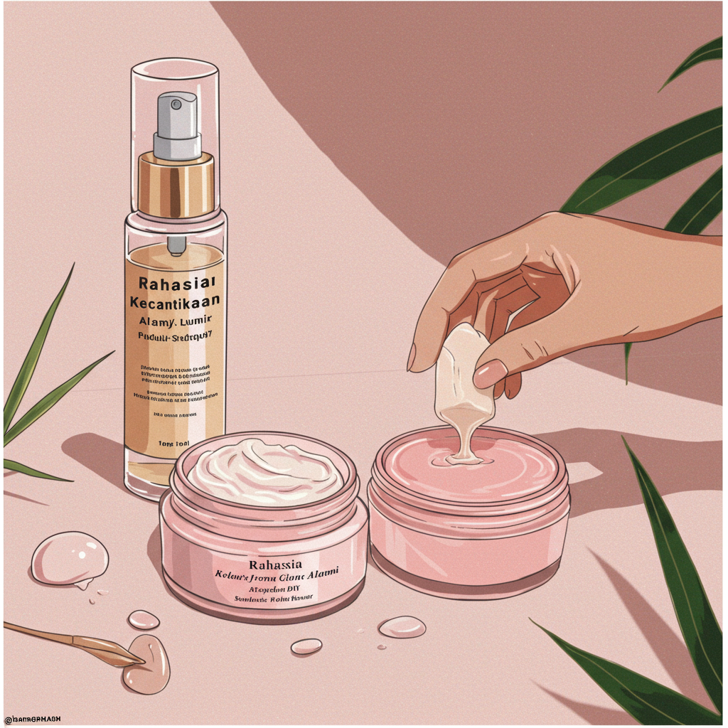 Rahasia Kecantikan Alami: Panduan DIY untuk Kulit Glowing dan Rambut Sehat