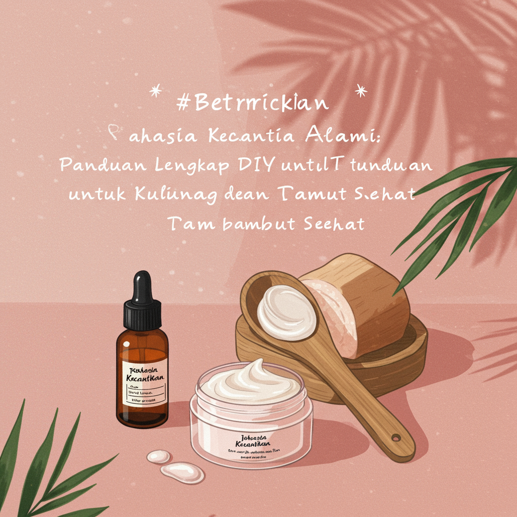 Rahasia Kecantikan Alami: Panduan Lengkap DIY untuk Kulit Glowing dan Rambut Sehat