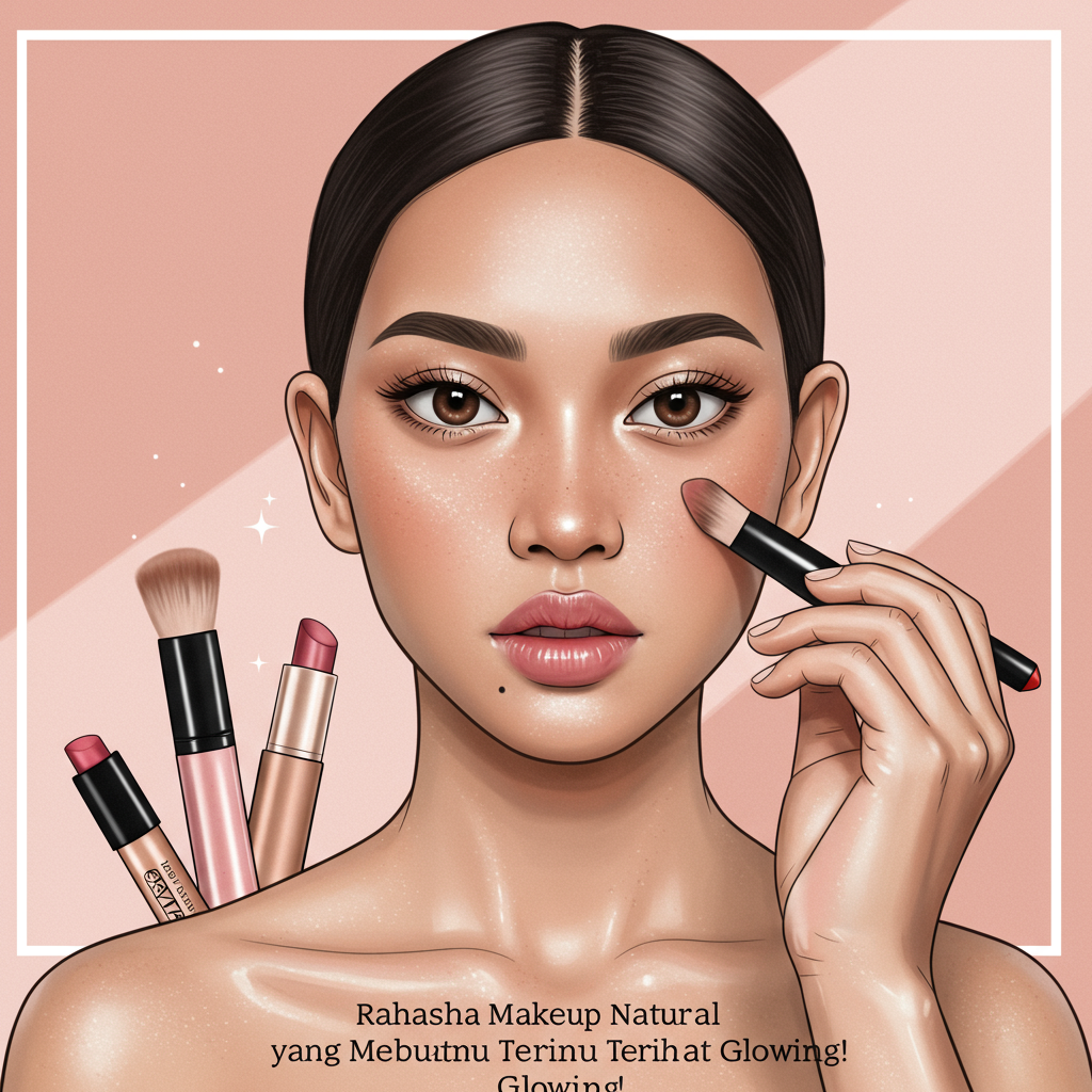 Rahasia Makeup Natural yang Membuatmu Terlihat Glowing!