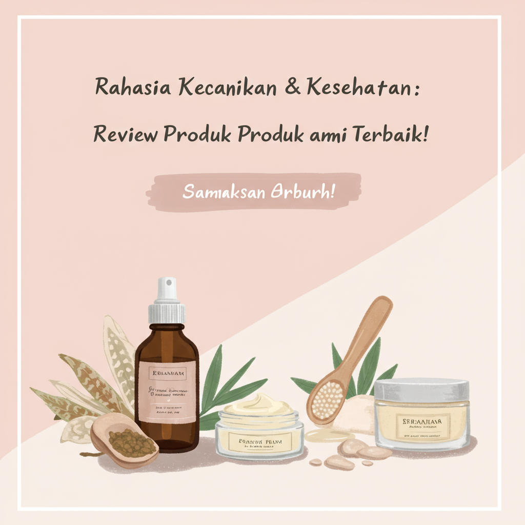 Rahasia Kecantikan & Kesehatan: Review Produk Alami Terbaik!