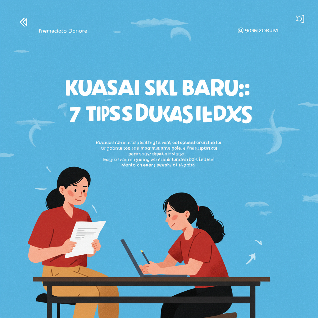 Kuasai Skill Baru: 7 Tips Edukasi Cerdas untuk Terus Berkembang di Era Digital